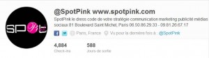 SpotPink sur Foursquare www.spotpink.com